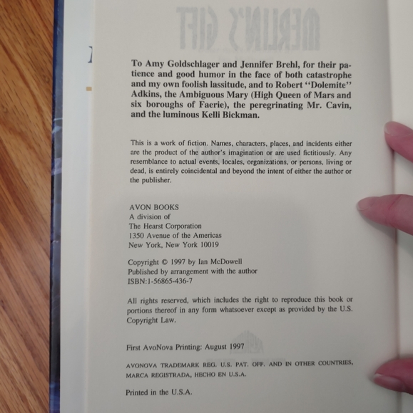 Mordred's Curse and Merlin's Gift by Ian McDowell - Picture 5 of 5